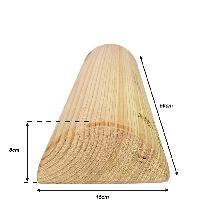 Tronco propioceptivo madera | suelo pélvico